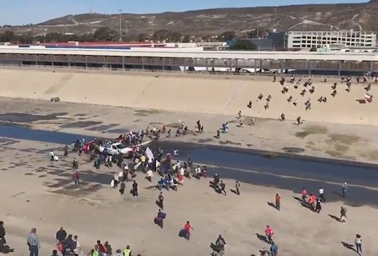 Mexico To Deport Caravan Migrants Who Attempted to Violently Storm U.S. Border